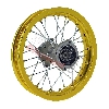 Cerchio posteriore per Pit Bike (1.85 x 12'', Tipo 2, oro), Ricambi Pit Bike