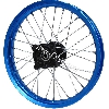 Cerchio anteriore per Pit Bike 14'' (tipo 2, blu), Ricambi Pit Bike