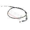Cavo acceleratore per Pit Bike (Nero- Alu: tipo A), Ricambi Pit Bike