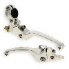 Coppia di leve per Pit Bike in alluminio UD Racing (Alu), Ricambi Pit Bike