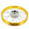 Cerchio anteriore 14'' per Pit Bike AGB27 (tipo 1, oro), Ricambi Pit Bike