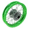 Cerchio posteriore per Pit Bike 12'' (tipo 1, verde), Ricambi Pit Bike