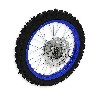 Ruota anteriore 14'' completa per Pit Bike AGB29 (blu), Ricambi Pit Bike