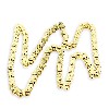 Catena per Pit Bike a 55 maglie (H420, Oro), Ricambi Pit Bike