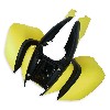 Carena anteriore Nera-Gialla per Quad Bashan 250cc (BS250S-11), Ricambi quad Bashan 250cc BS250S11