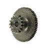 Pignone doppio per motorino di avviamento per Quad Bashan 250cc (BS250S-11), Ricambi quad Bashan 250cc BS250S11