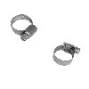 Lotto di due collari fermatubo per Quad Bashan 250cc (BS250S-11), Ricambi quad Bashan 250cc BS250S11