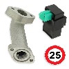 Kit limitatore di velocità 25Kmh per Skyteam PBR 50cc, Ricambi PBR Skyteam ZB Honda
