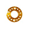 Adattatore Pipa di immissione per Pit Bike da 125cc - 160cc (Oro, 26mm), Ricambi Pit Bike