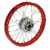 Cerchio anteriore 14'' per Pit Bike AGB27 (tipo 1, rosso), Ricambi Pit Bike