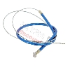 Cavo freno anteriore Tuning (35cm, Blu), Ricambi Mini moto cross