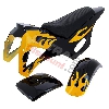 Carena per mini moto cross (Nero-gialla, tipo 1), Ricambi Mini moto cross