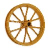 Cerchio anterior giallo per mini moto cross (10'', tipo 2), Ricambi Mini moto cross