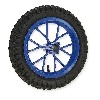 Ruota posteriore completa per mini moto cross (8'' blu), Ricambi Mini moto cross