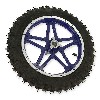Ruota anteriore completa blu per mini moto cross (10'', tipo 1), Ricambi Mini moto cross