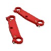 Coppia di teste forcella per mini moto (rosse), Ricambi Pocket replica R1