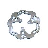 Disco freno tuning (margherita) per mini moto, Ricambi Racing mini ZPF