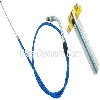 Manopola acceleratore rapida di qualità (oro) + cavo (blu), Ricambi Racing mini ZPF