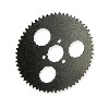 Corona rinforzata per mini moto a 60 denti (tipo 1, passo piccolo), Ricambi Racing mini ZPF