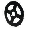 Corona rinforzata a 74 denti (passo piccolo), Ricambi Racing mini ZPF