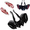 Carena anteriore per Quad Shineray 200cc + Adesivi, Ricambi Shineray 200STIIE e STIIEB