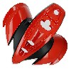 Carena anteriore per Quad Shineray 250cc ST-9E (ROSSO-Nero), Ricambi quad 250cc STIXE ST9E