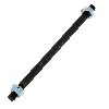 Asse ruota anteriore + dadi per mini moto ( 185 mm), Ricambi pocket supermoto