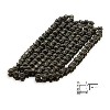 Catena per mini di serie a 75 piccole maglie senza attacco rapido, Ricambi pocket supermoto