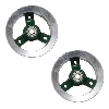 Cerchio anteriore per mini quad verde-Alu (tipo 1), Ricambi mini quad