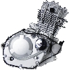 Motore completo per quad Shineray 300cc ST-4E, Ricambi Quad Shineray 300