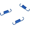3 molle Soft per frizione per scooter  cinese 50cc a 2 tempi (blu), Parti di scooter cinesi