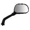 Specchietto retrovisore destro per scooter cinesi (tipo 3), Parti di scooter cinesi
