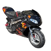 Minimoto 49cc con fari