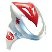 Carena anteriore per scooter (rossa)