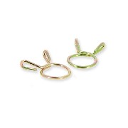 Lotto di due collari fermatubo per Quad Bashan 250cc (BS250AS-43)