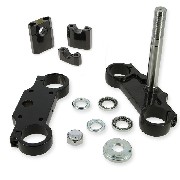 Testa forcella completa 45x48x160 per Pit Bike (typo 2) - NERO