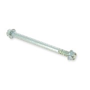 Asse ruota anteriore + dadi per mini Supermotard (130mm)