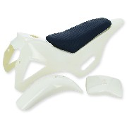 Carena per mini moto cross (tipo 1) bianco