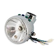 Faro anteriore completo cromato per Skymini Skybongo