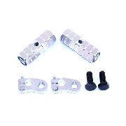 Pedane poggiapiedi in alluminio TAF01