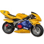 Minimoto 49cc Alta qualità Giallo e blu