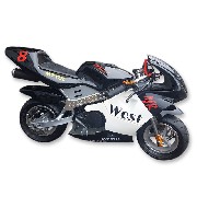 Minimoto 49cc Alta qualità Bianco e nero