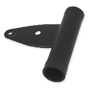 Supporto faro destro per scooter E-MINI - NERO