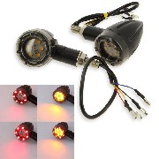 Indicatori di direzione a LED (2 colori, 4 modalità) per Shineray   
