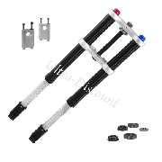 Forcella completa per Pit Bike (alta gamma, nera, 700mm)