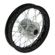 Cerchio posteriore per Pit Bike 12'' (tipo 1, nero)