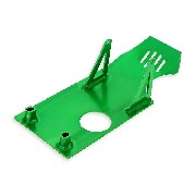 Piastra inferiore motore per Pit Bike (verde)