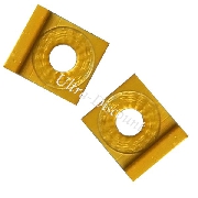 Tendicatena quadrato (Oro, 12mm)