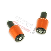 Tappi protezione manopole arancione (tipo 7) per Shineray 350cc