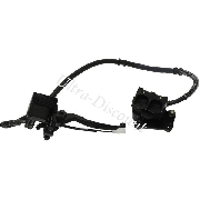 Freno anteriore completo per scooter Baotian BT49QT-7 (tipo 2)